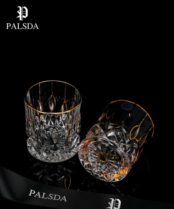 Palsda® Plumes Dorees Glasses Set