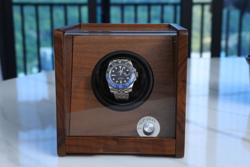 Palsda® Orbit-Classique Watch Winder (Silver)